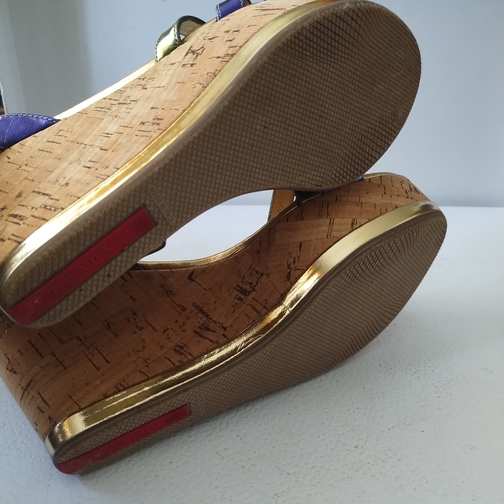 PRADA PLATFORM SANDALS - Picture 10 of 11
